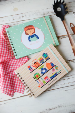 Cuaderno de recetas - comprar online