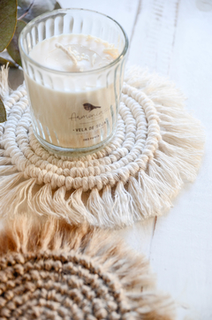 Posavasos / velas macramé - comprar online