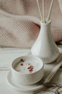 Difusor cerámica bambú con recarga.