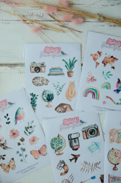 Plancha de stickers de vinilo - comprar online