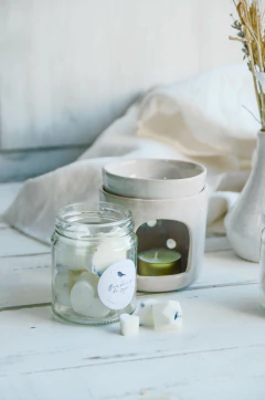 Combo hornito + frasco 80g bombones de soja - piopio-objetos