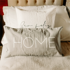 Almohadón frase HOME