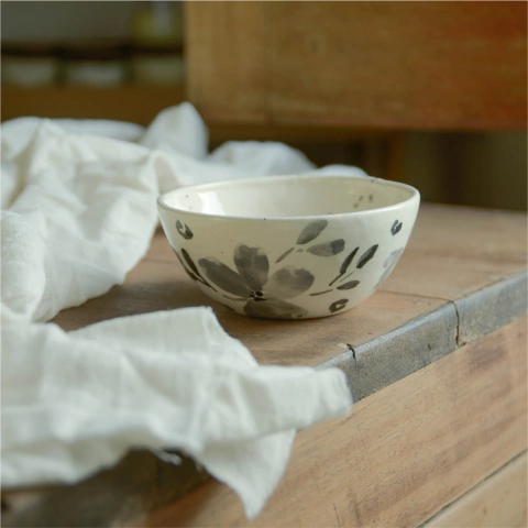 Bowl tamaño S black & white