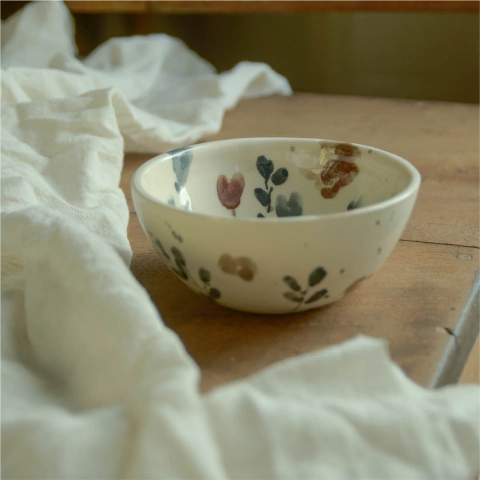 Bowl tamaño S hojitas