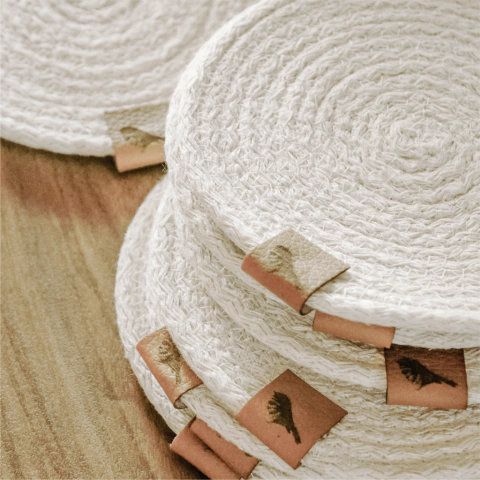 POSAVASO/VELA COSTURA