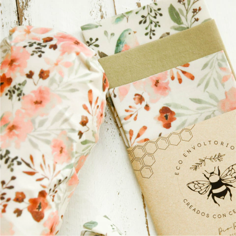 Pack eco envoltorios estampa mix