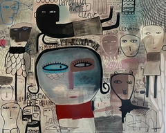 Obra Milo Lockett 160x200 cm