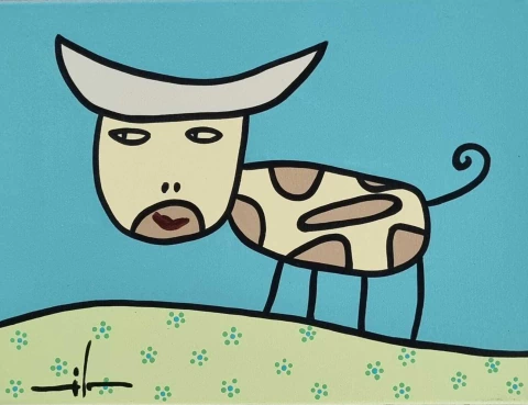 Obra Milo Lockett 30x40cm - comprar online