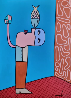 Obra Milo Lockett 140x100 cm