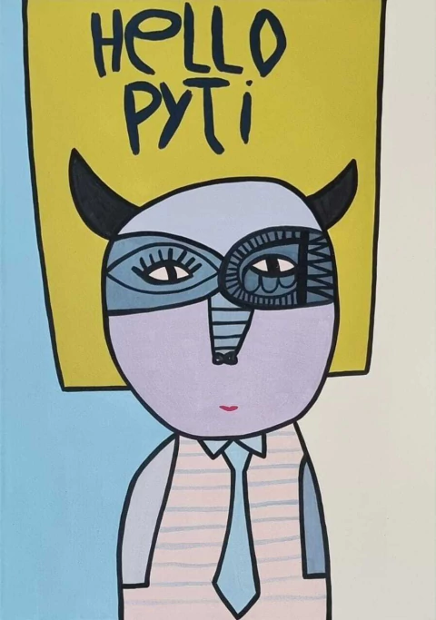 Obra Milo Lockett 50x70cm - comprar online