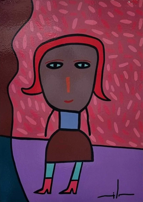 Obra Milo Lockett 50x70cm - comprar online