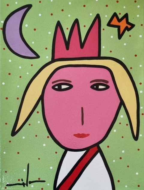 Obra Milo Lockett 30x40cm - comprar online