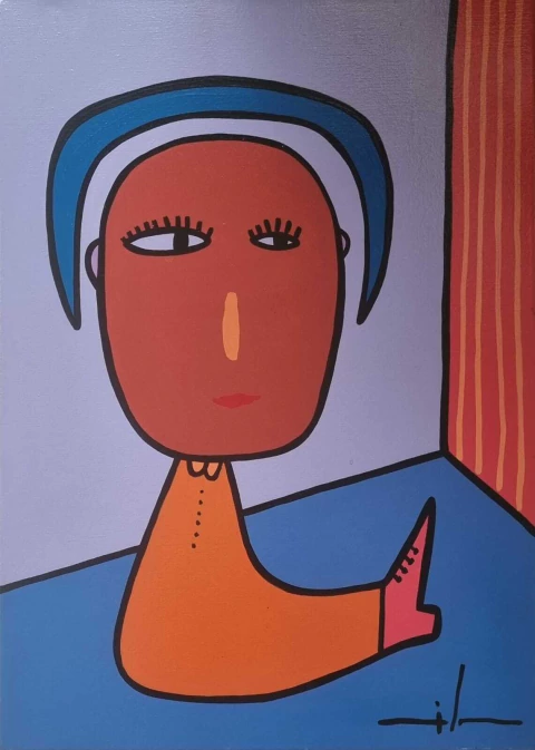 Obra Milo Lockett 50x70cm - comprar online