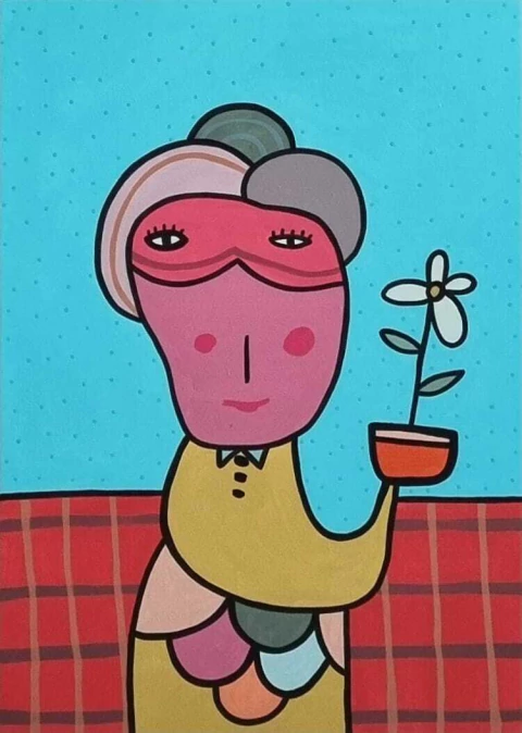 Obra Milo Lockett 50x70cm - comprar online