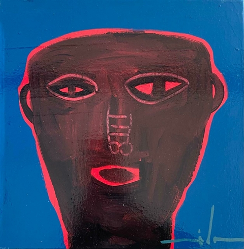 Obra Milo Lockett 30x30cm