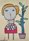 Obra Milo Lockett 50x70 cm - comprar online