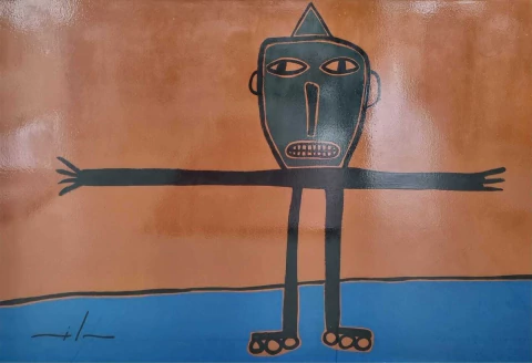 Obra Milo Lockett 120x180 cm - comprar online