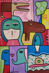 Obra Milo Lockett 50x70 cm - comprar online