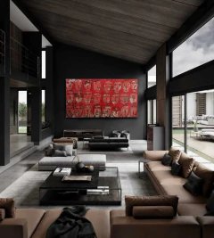 Obra Milo Lockett 100x200cm - comprar online