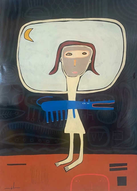 Obra Milo Lockett 130x180 cm