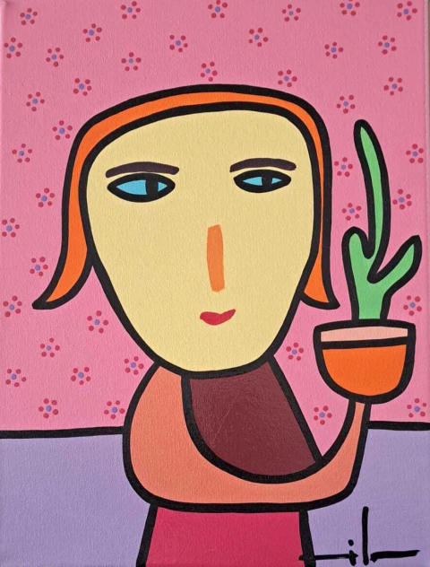 Obra Milo Lockett 30x40cm