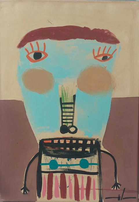 Obra Milo Lockett 50x70cm