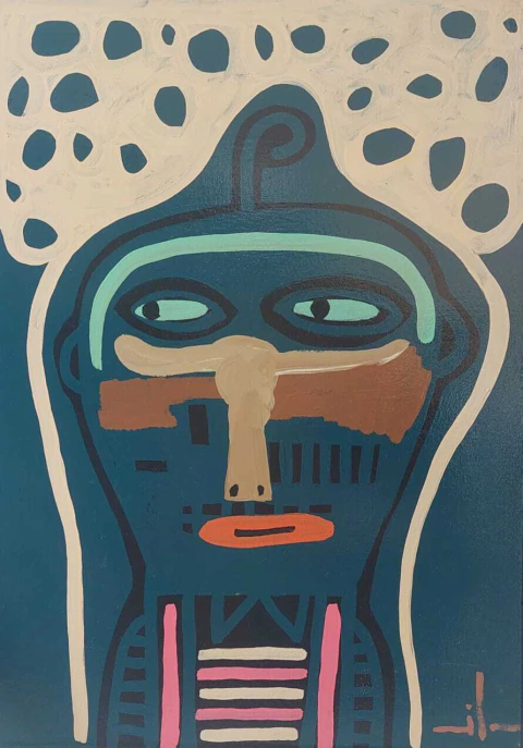 Obra Milo Lockett 50x70cm