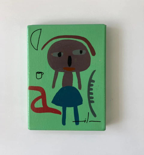 Obra Milo Lockett 20x15cm