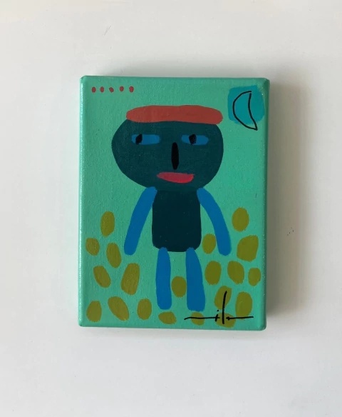 Obra Milo Lockett 20x15cm