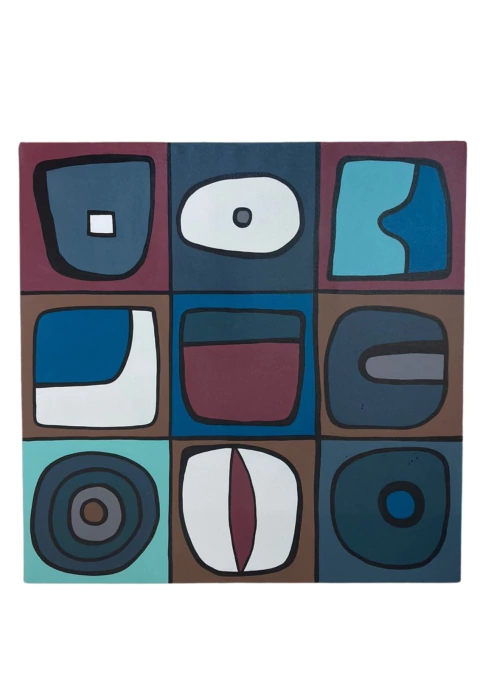 Obra Milo Lockett 100x100cm