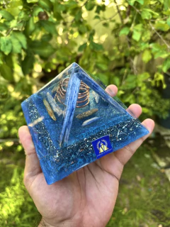 Quéops - Cianita Azul | Pedra do Arcanjo Miguel - comprar online