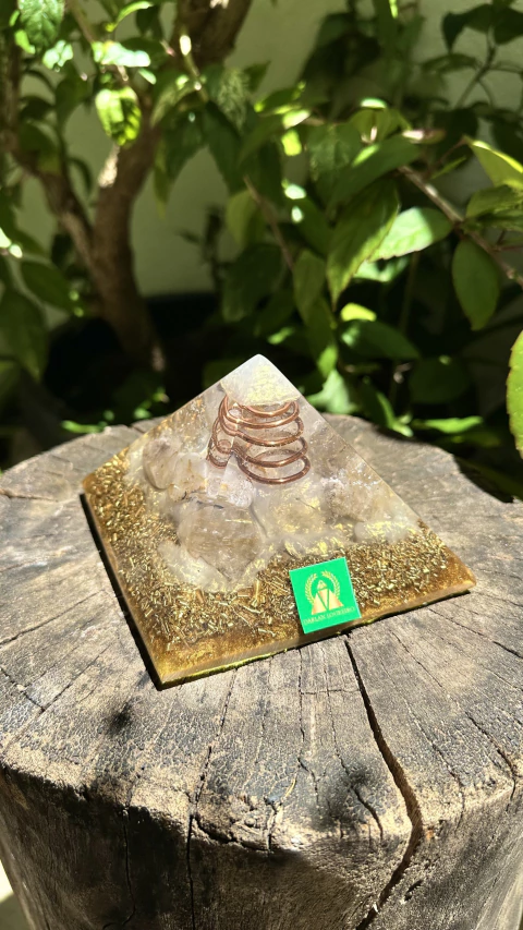 Cheops Rutilated Quartz | Crystal of Expanded Perception and Manifestation - (S)