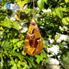 DROP AMULET - TIGER EYE