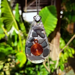 Drop Amulet - Iron Hematite