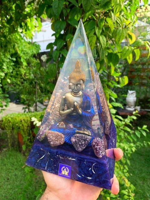 Buda Meditação Cósmica - Ametista