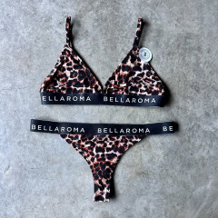 CONJUNTO BIKINI KENDALL ANIMAL PRINT - comprar online
