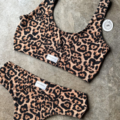 CORPIÑO HADID COTTON ANIMAL PRINT - BELLAROMA