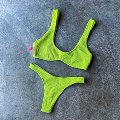CORPIÑO BIKINI KYLIE LIMA TEXTURA - BELLAROMA