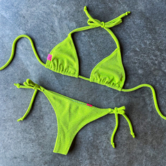 CORPIÑO BIKINI TINI LIMA TEXTURA - tienda online