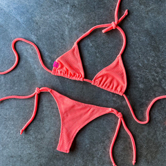 CORPIÑO BIKINI TINI CORAL NEON - tienda online