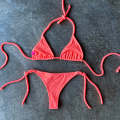 Imagen de CORPIÑO BIKINI TINI CORAL NEON