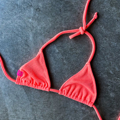 CORPIÑO BIKINI TINI CORAL NEON - comprar online