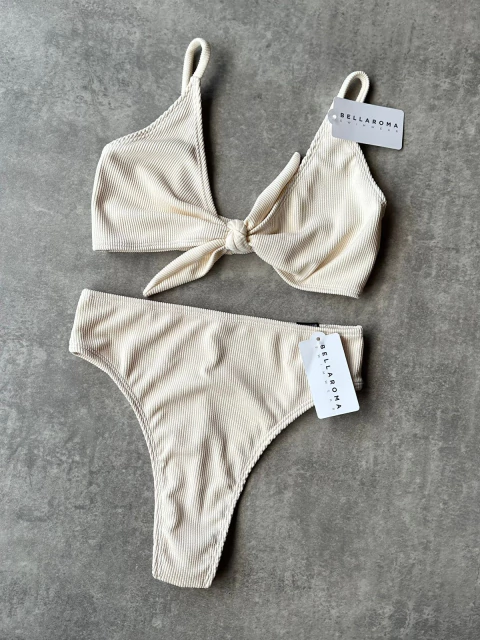 CONJUNTO BIKINI KNOT OFFWHITE - comprar online