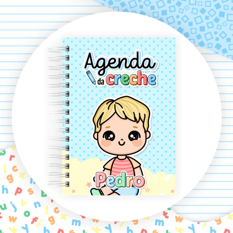 Agenda Infantil Creche (2 dias por página) ♦ PERMANENTE