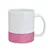 Caneca com faixa de glitter colorida ♦ Personalizada na internet