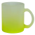 Caneca vidro jateado color ♦ Personalizada - comprar online
