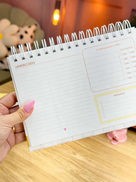 Planner 2026 - Mensal - Personalizado - comprar online