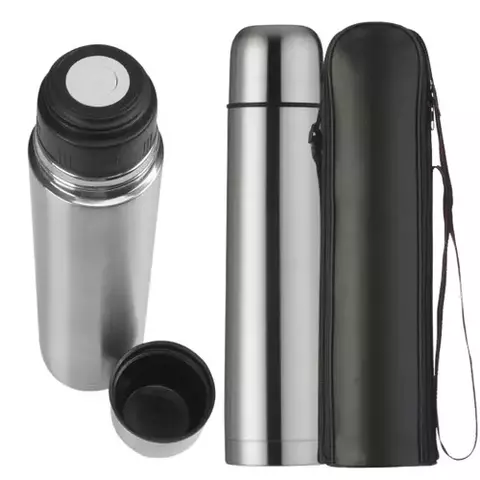 Garrafa Térmica com capa - 1L - Personalizada