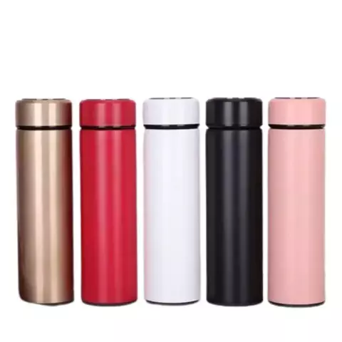 Garrafa Térmica com led e infusor - 500ml - Personalizada