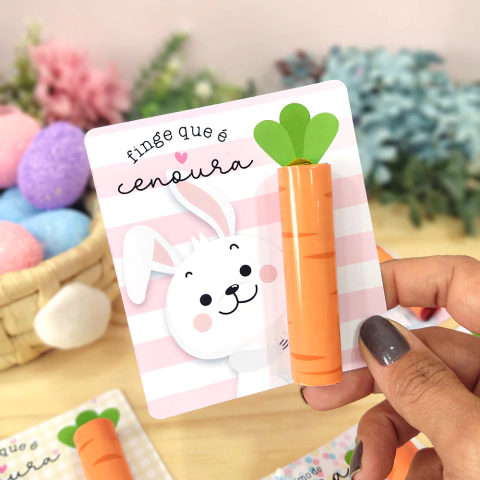 Card + Batom ♥ Páscoa